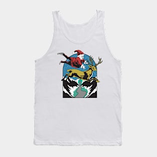 Happy Santa on a Cold Day Tank Top